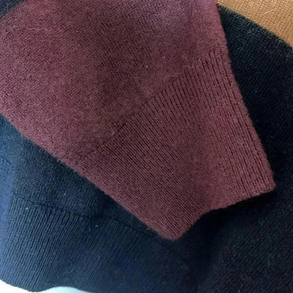 [XL]Club Monaco Wool Color Block Stripes  Crew Neck Sweater-NWOT - Picture 7 of 9